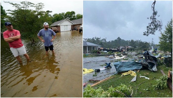 13 killed in Alabama as Tropical cyclone Claudette rages across the southeastern U.S.